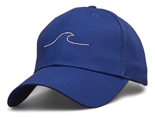 Gorra La Ola Bordada Gabardina Mujer Hombre Olas Playa