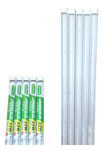 15 Pz Lampara Led 22w 120 Cm Tubo Led Mayoreo Alto Brillo 