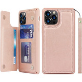 Funda Icovercase Para iPhone 12/12 Pro Rose Gold