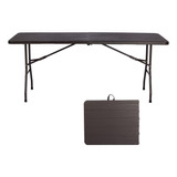 Anjong Anj Mesa Plegable De 6 Pies Mesa Al Aire Libre Mesa .