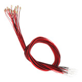 20 Cables De Led Micro Presoldados Para Modelo De Luz Hecha