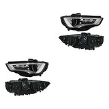 Par De Faros C/leds Para Audi A3 De 2013 A 2016 Tyc