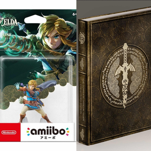 Zelda Tears Of The Kingdom: Guía Oficial Y Amiibo Link