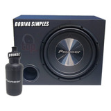 Caixa Pioneer Completa Sub Cara Preta Importado 400w Rms