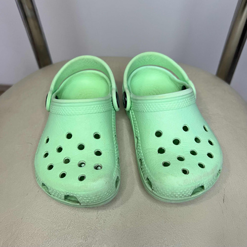 Crocs Niño Original Verde Agua