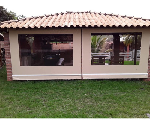 Toldo Retrátil De Lona 4,41 X 3,00 Área Externa Jardim