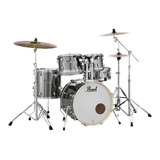 Bateria Pearl Export Exx725sp Smokey Chrome 05 Peças