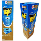 Raid Tabletas Anti Mosquitos Doble Acc Expend 20 Cajas X 12u