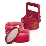 Prensador + Formas  Burguer Express Tupperware