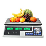 Bascula Digital Comercial Alta Precision Alimentos 40kg