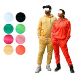 Conjunto Deportivo Pans Unisex Completo De Moda 8 Colores