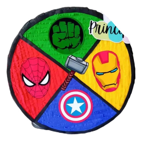 Piñata De Vengadores / Avengers Marvel 40 Cm