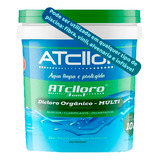 Atcllor Limper Balde 10kg Multi Ação Cloro Para Piscina 3em1