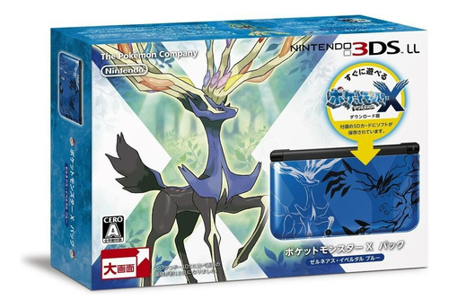 3ds Xl Pokemon X&y Azul