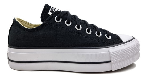 Converse Plataforma Chuck Taylor Choclo Negro/lona 560250c