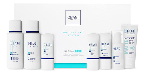 Set De Cuidado De La Piel Obagi Medical Nu-derm System Para