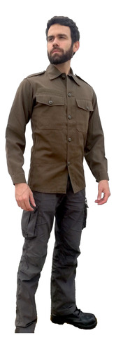 Camisa Militar Austriaca Uniforme Anzug 1975 Grado1