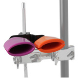 Bateria Bicolor Cowbell Para Tons Altos E Baixos De Tamanho