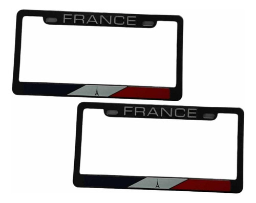 Portaplacas Francia Para Cualquier Tipo De Auto.