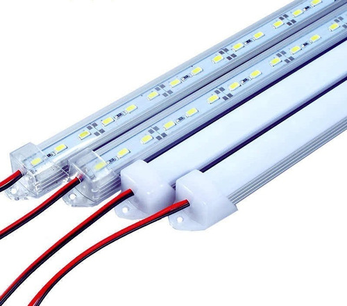 Lâmpada Led Baú De Caminhão 5730 24v 24w 1m Branco Frio