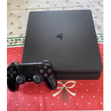 Playstation 4 Ps4 Sony Slim 500gb Uncharted 4 + 4 Jogos Mídia Física