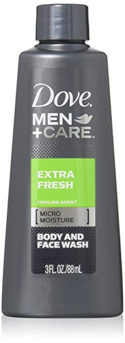 Dove Men + Cuidado Corporal Y Facial Wash, Fresco Adicional 