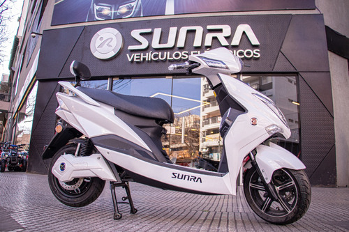 Moto Eléctrica Sunra Hawk Descuento Contado O Transferen / M