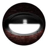 Aplique Pared Led Tortuga Ovalado Foco E27-4274 Exterior