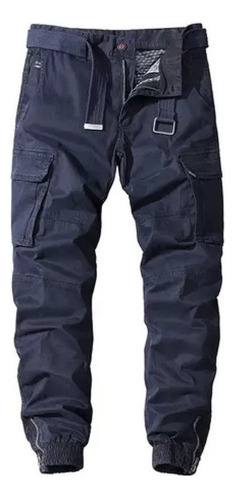 Pantalones De Hombre Casuales Pantalones Tácticos Suaves Pan