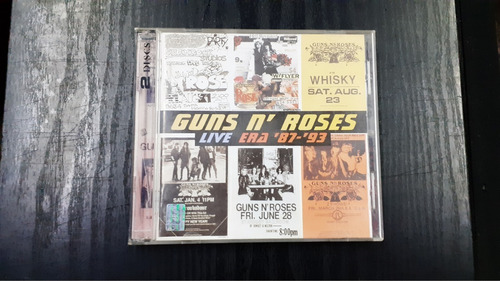 Cd Guns And Roses Live Era 87-93 En Formato Cd