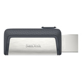 Sandisk Ultra Dual Drive Type-c 32 Gb 3.1 Gen 1 - Negro/plateado