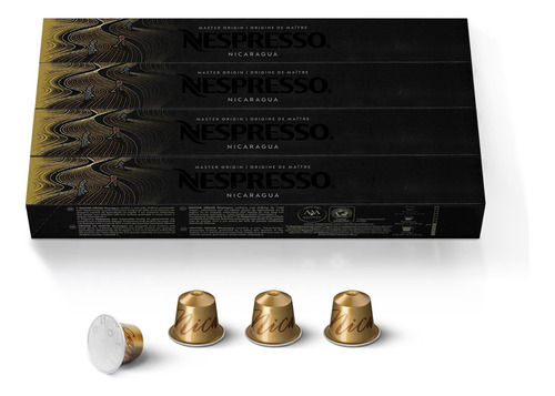 Pack De 40 Cápsulas De Café Espresso Nicaragua Nespresso