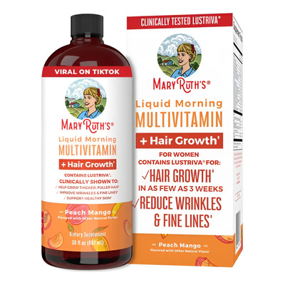 Mary Ruths Multivitamínico Matutino 887ml Liquido Durazno-mango | Meses sin interés