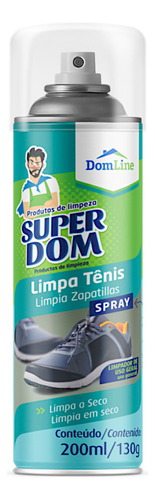 Limpa Tênis Spray Sapato Couro Tecido Espuma Mágica 200ml