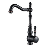 Llave Negra Lavabo Fregadero Vintage Antigua Mezcladora Msi