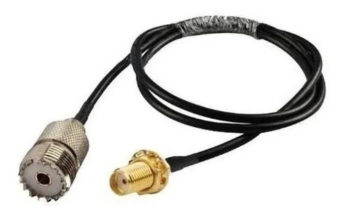 Cable Adaptador 2 Mts Antena Baofeng Hembra Sma A Hembra Uhf