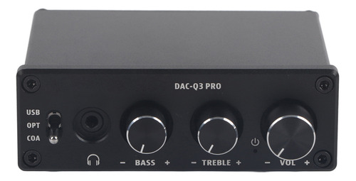 Auriculares Decodificadores Amplifier Ac Q3 Pro Dac Para 3,5
