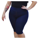 Kit 2 Bermudas Legue Feminina Plus Size Exg G1 G2 G3 Modelad