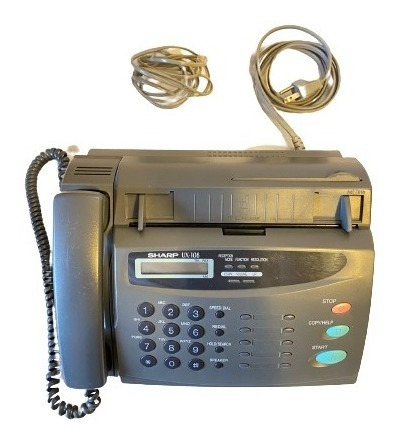 Fax Sharp Ux-108 Com Defeito - Leia O Anúncio