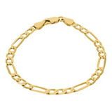 Pulsera De Oro Amarillo 14k 18.5cm Cal 120-120gaxpde13185a