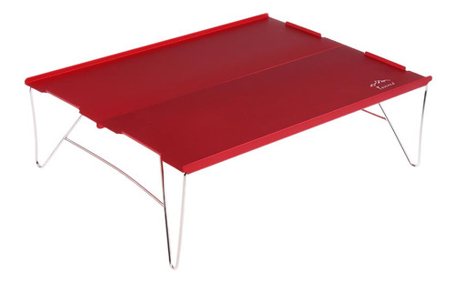 Mesa De Picnic Portátil Roja