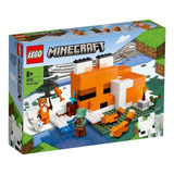 Lego Minecraft El Refugio-zorro 21178