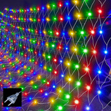 Malla 320 Led Navidad 3x2 Metros Decoración Multicolor