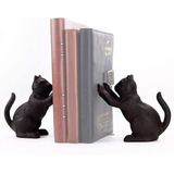 Sujeta Libros Decorativo Con Temática De Gato