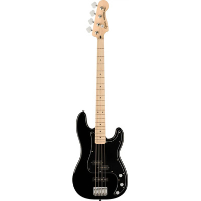 Squier Affinity Series Precision Bass® Pj Black Diestro Black Poliuretano 4 | Meses sin interés