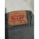 Pantalón Levis 559 Relaxed Straight 38 X 30 Color Humo Gris 