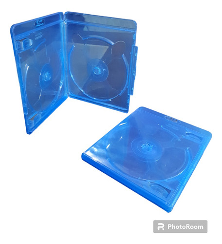 Cajas Blu Ray Dobles Originales Con Logo X10 Unid. 