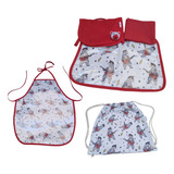 Set De Jardin + Mochila + Delantal Kids