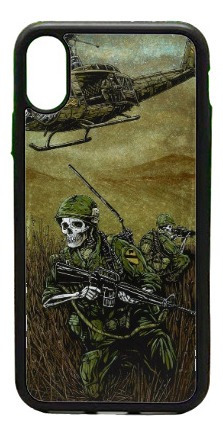 Funda Protector Para iPhone Militar Guerra