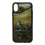 Funda Protector Para iPhone Militar Guerra